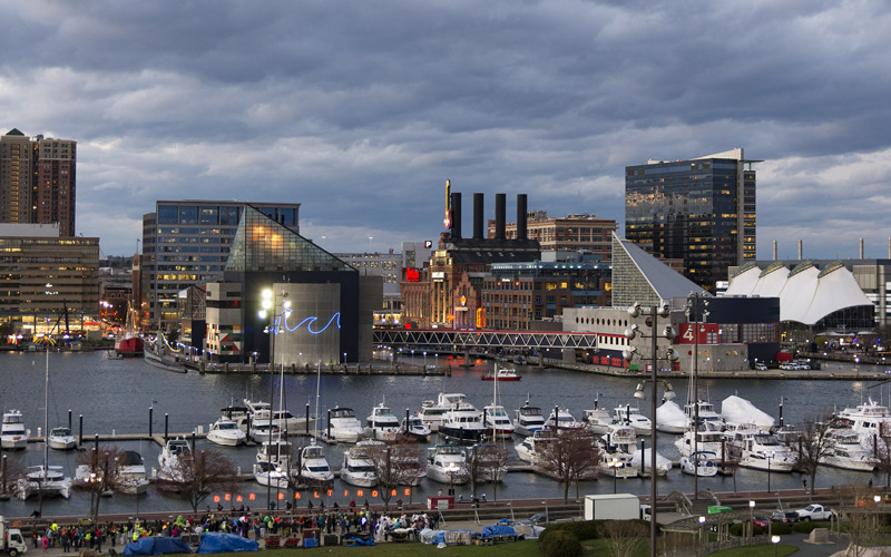 Baltimore Inner harbor